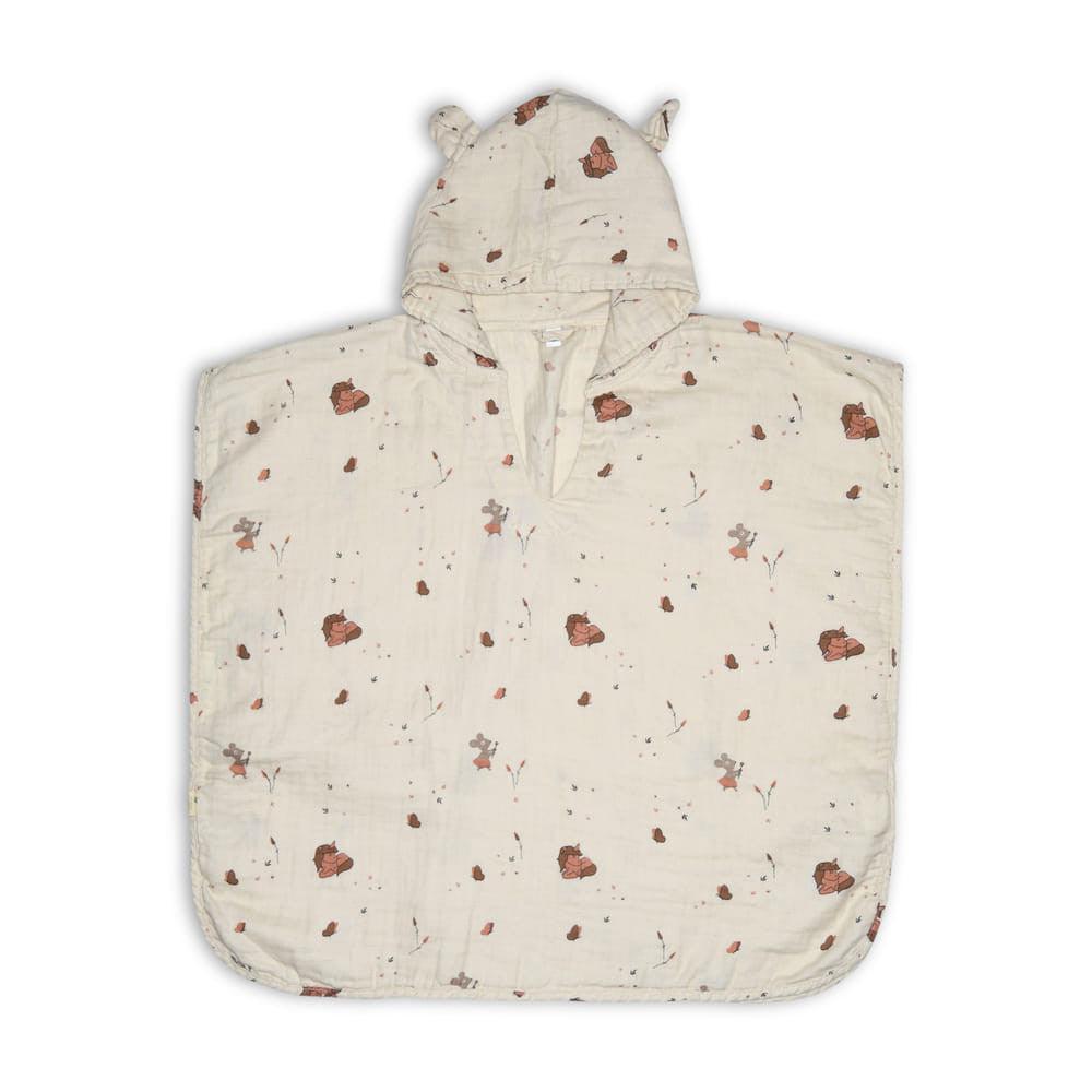 Nuuroo Fior muszlin poncsó - unikornis - Momsy