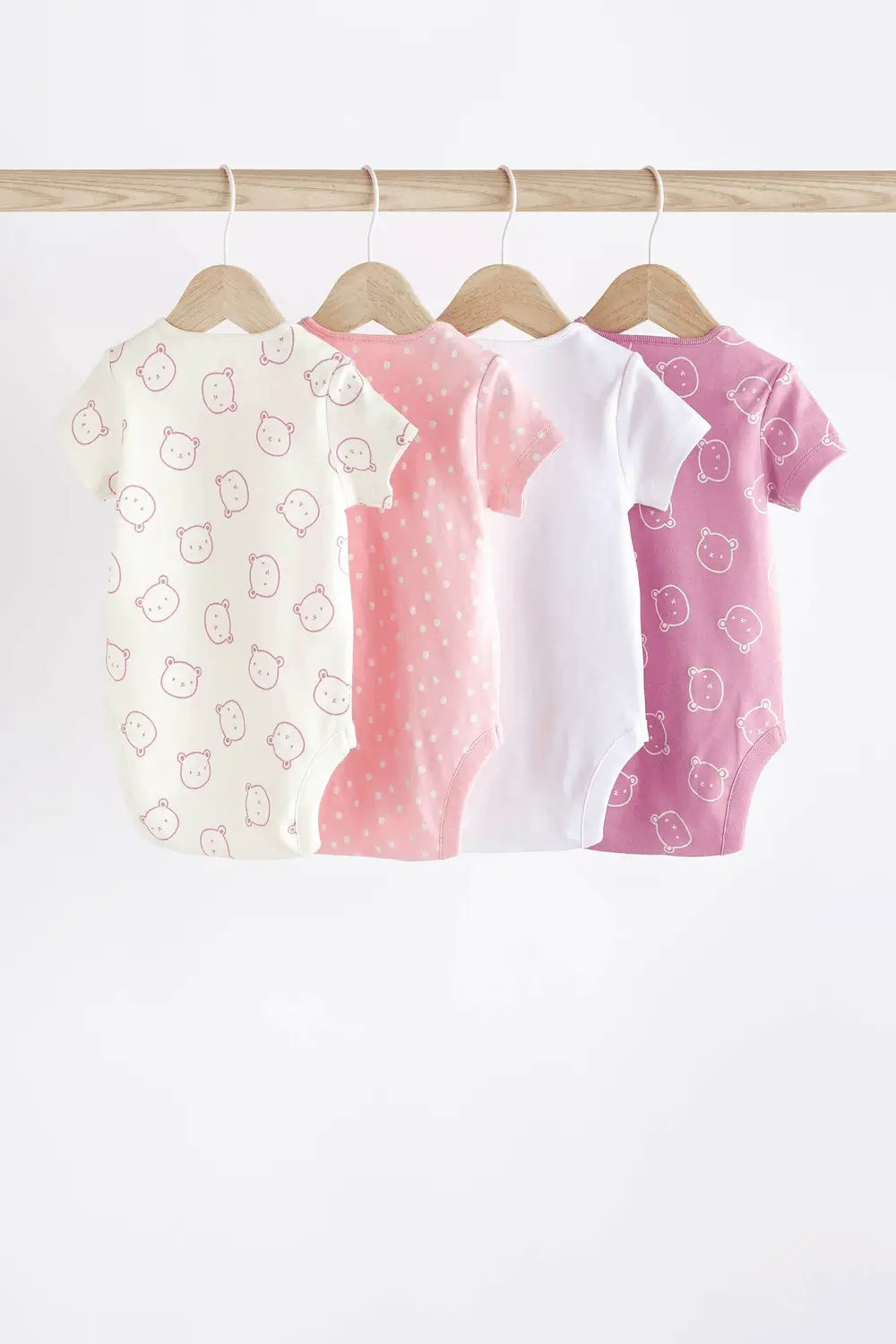 Next Baby Body Rövid Ujjú Maci Mintás 4db/Csomag - Momsy