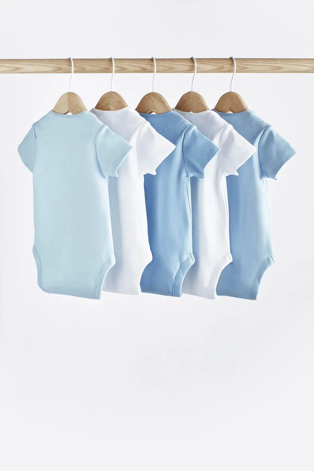 Next Baby Body Rövid Ujjú Kék-Fehér 5db/Csomag - Momsy