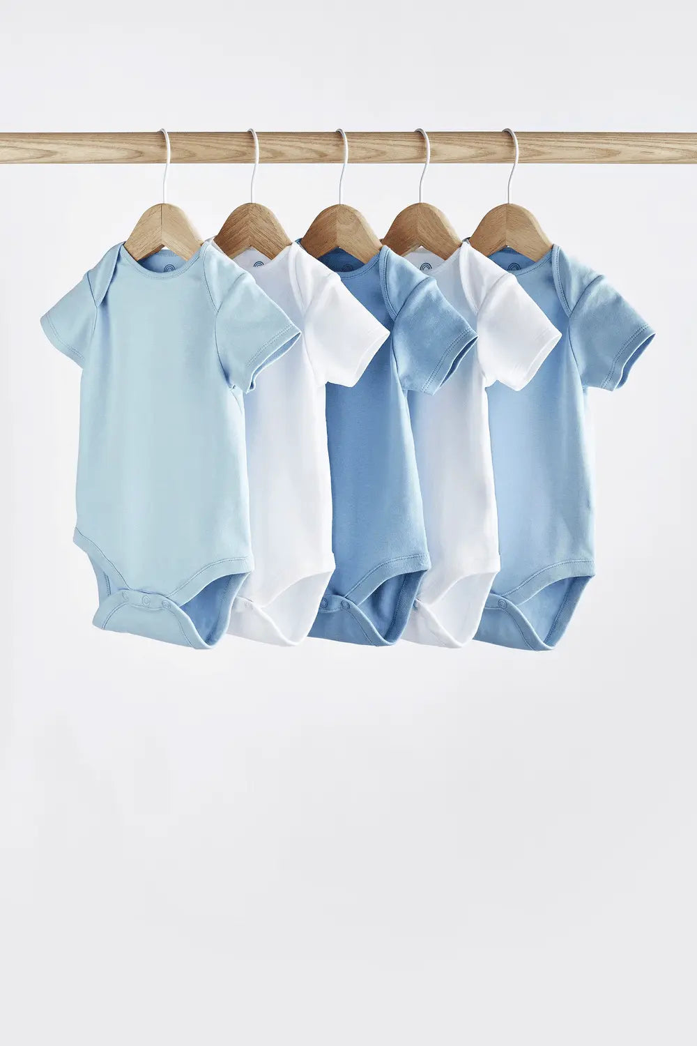 Next Baby Body Rövid Ujjú Kék-Fehér 5db/Csomag - Momsy