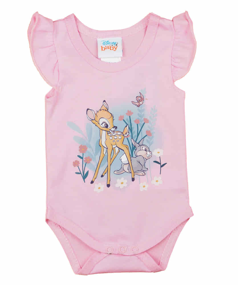 Ujjatlan baba body Bambi mintával - Momsy