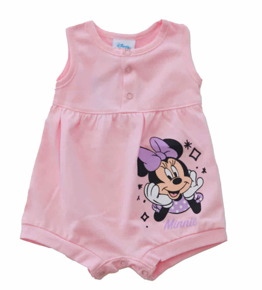 Ujjatlan baba kislány napozó Minnie egér mintával-0