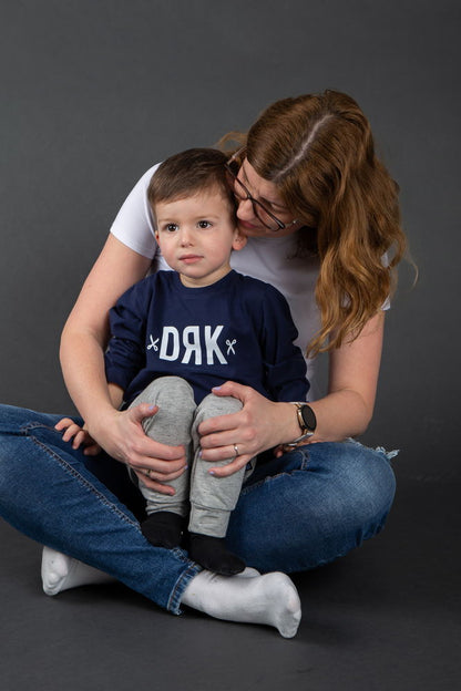 Hosszú ujjú fiú póló DRK mintával - Momsy