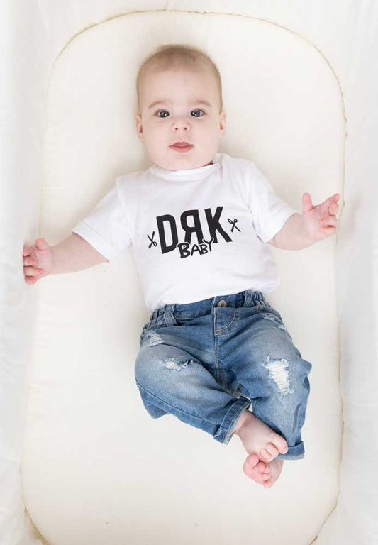 Dorko DRK mintával nyomott rövid ujjú baba body - Momsy