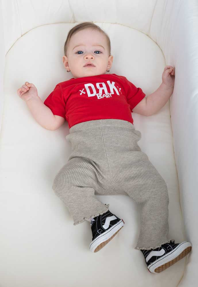 Dorko DRK mintával nyomott rövid ujjú baba body - Momsy