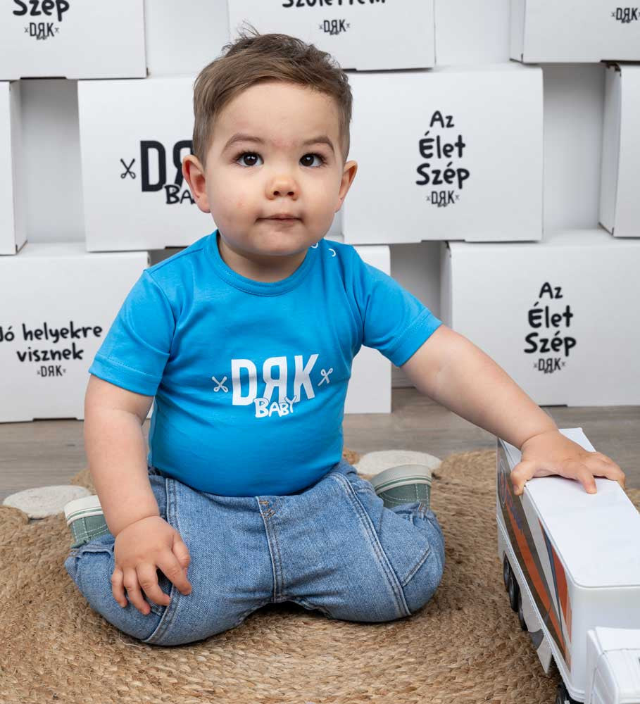 Dorko DRK mintával nyomott rövid ujjú baba body - Momsy