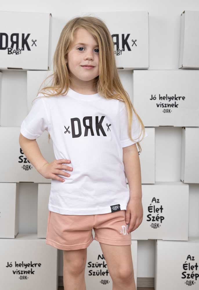 Rövid ujjú póló Dorko DRK mintával - Momsy
