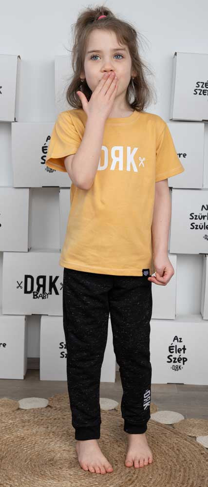 Rövid ujjú póló Dorko DRK mintával - Momsy