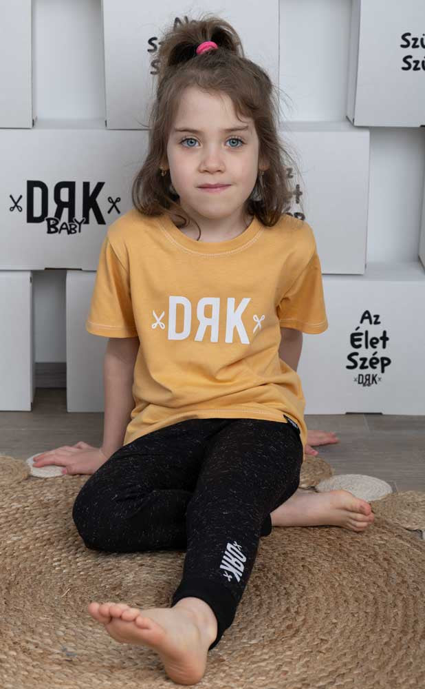 Rövid ujjú póló Dorko DRK mintával - Momsy