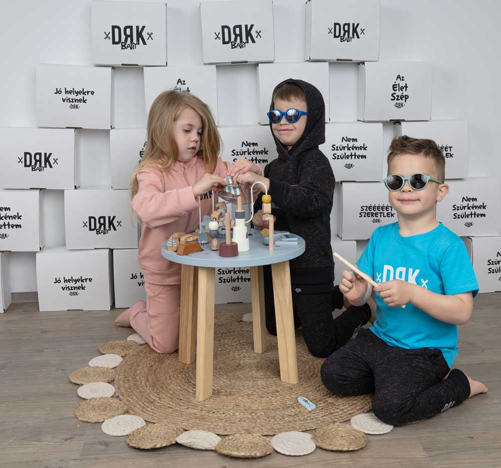 Rövid ujjú póló Dorko DRK mintával - Momsy