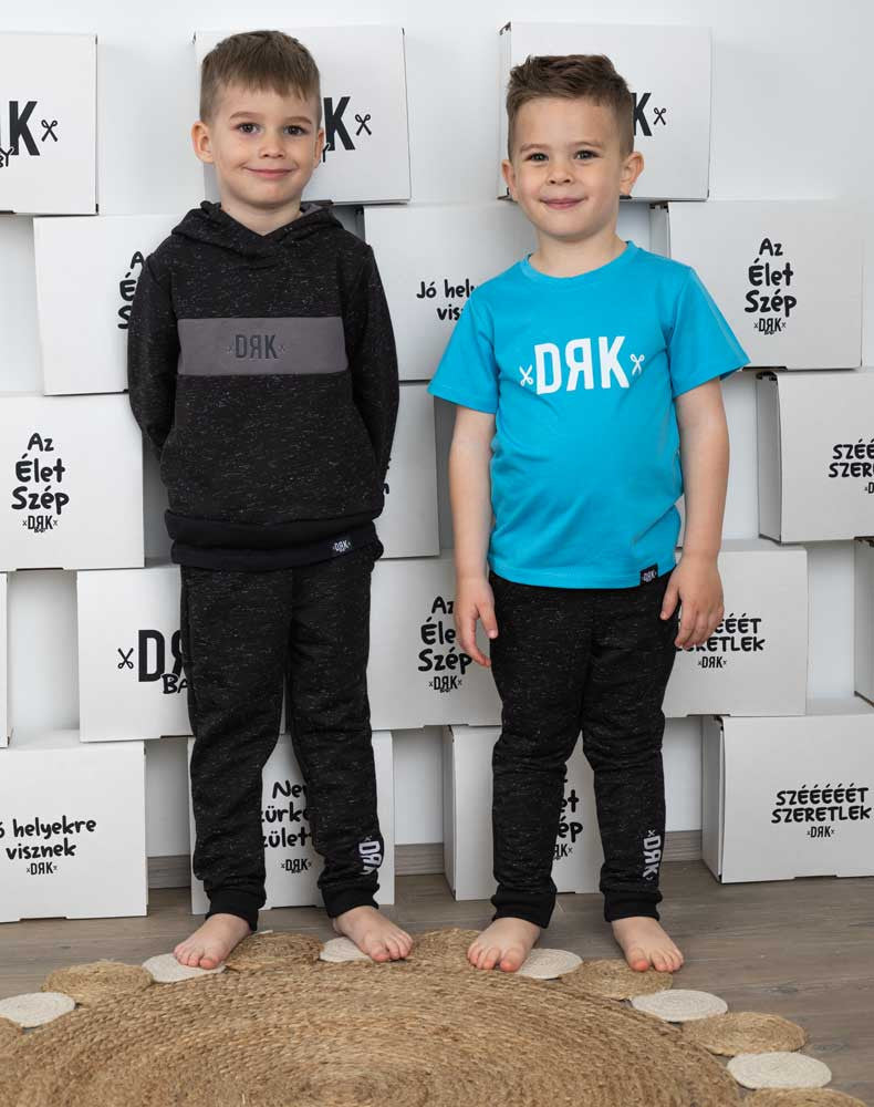 Rövid ujjú póló Dorko DRK mintával - Momsy