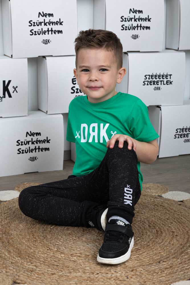Rövid ujjú póló Dorko DRK mintával - Momsy