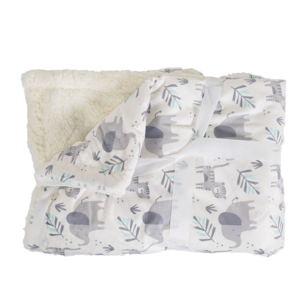 Moni Shaggy vastag takaró elefántos szürke-0