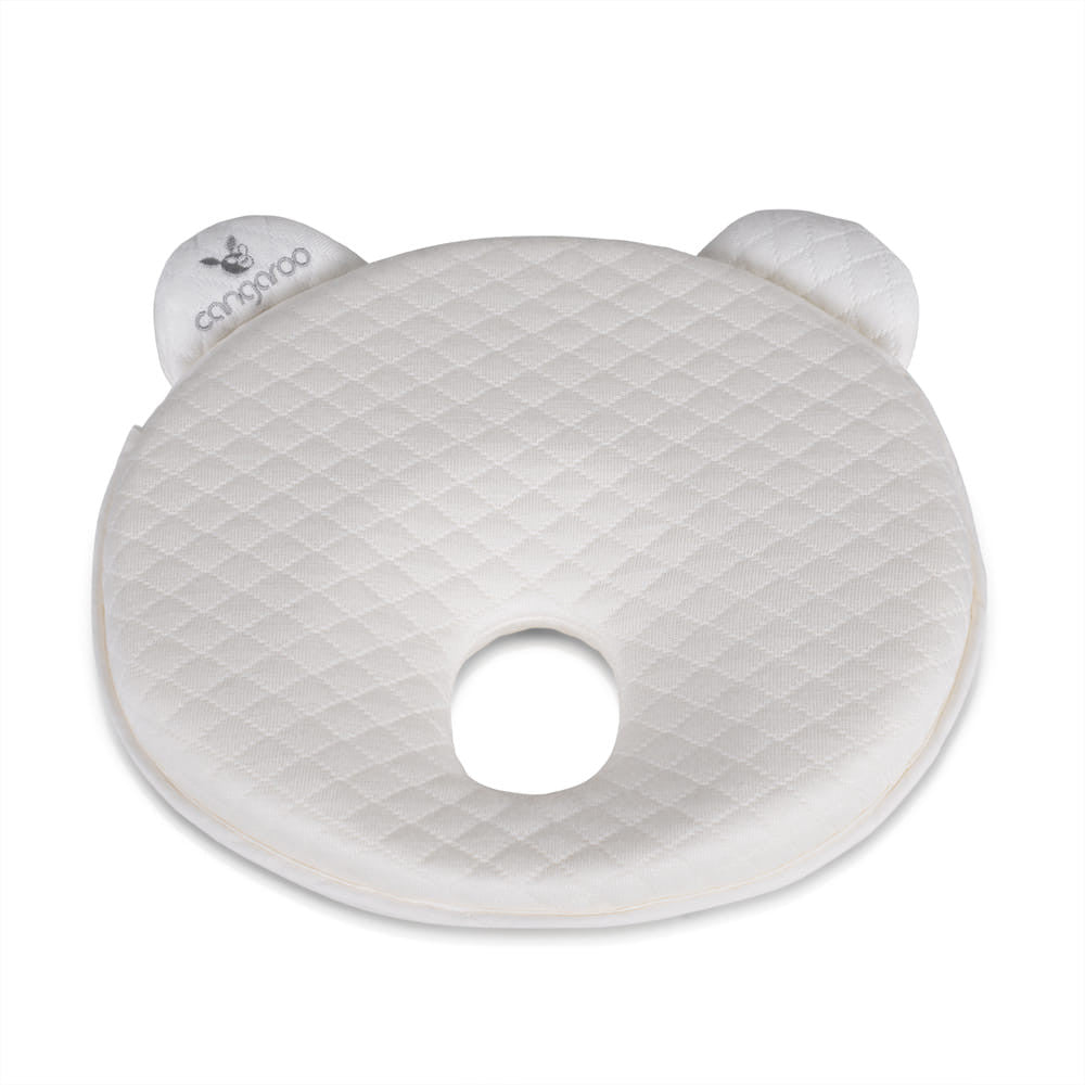 Moni Pooh ergonomiai párna lyukas fehér-0