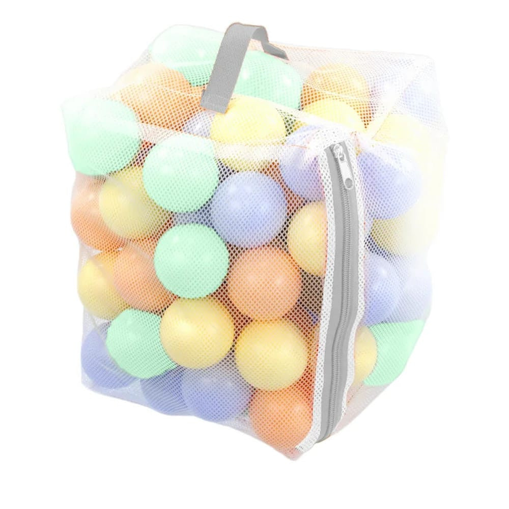 Moni MOCHTOYS 100 dbos labda zsákban PASZTELL-0