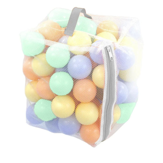 Moni MOCHTOYS 100 dbos labda zsákban PASZTELL-0