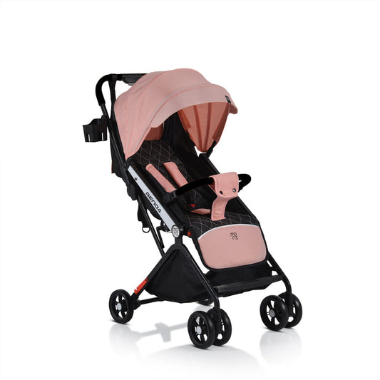 Moni Genoa babakocsi lapra csukható pink - Momsy
