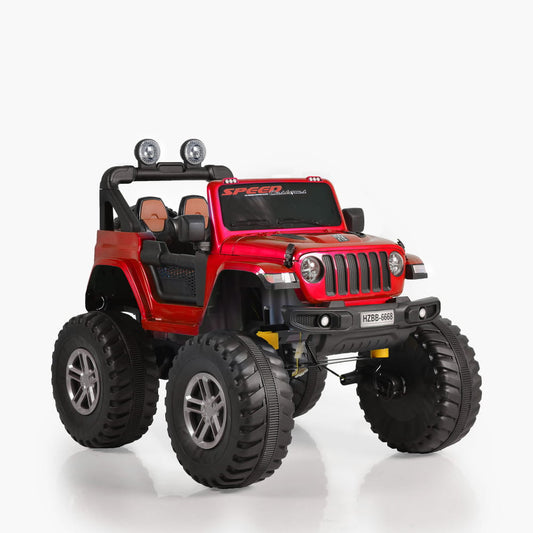 Moni Bo fuego jeep 3 seb., 4 motoros 30 kg piros metál - Momsy