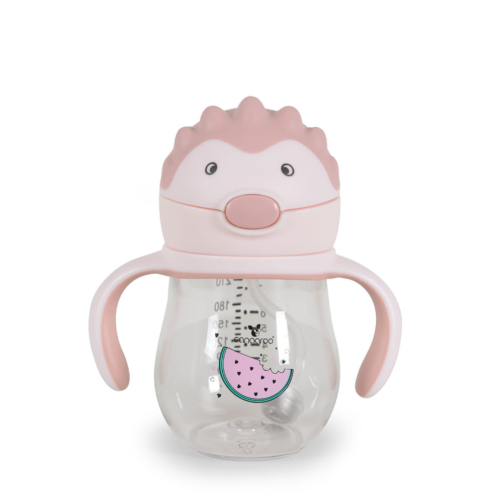 Moni Brillo itatópohár 250ml pink - Momsy