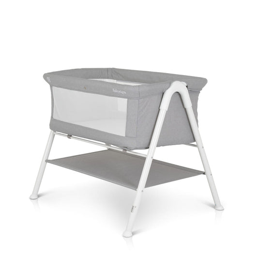 Moni Kalinihta újszülött babaágy önálló, 11 kg, 1 szint fehér láb szürke - Momsy