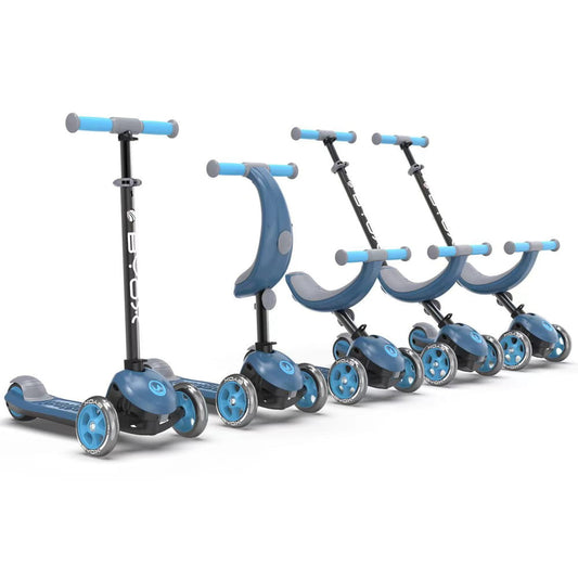 Moni 4in1 motion multifunkciós átalakítható roller, 20-50kgig kék - Momsy