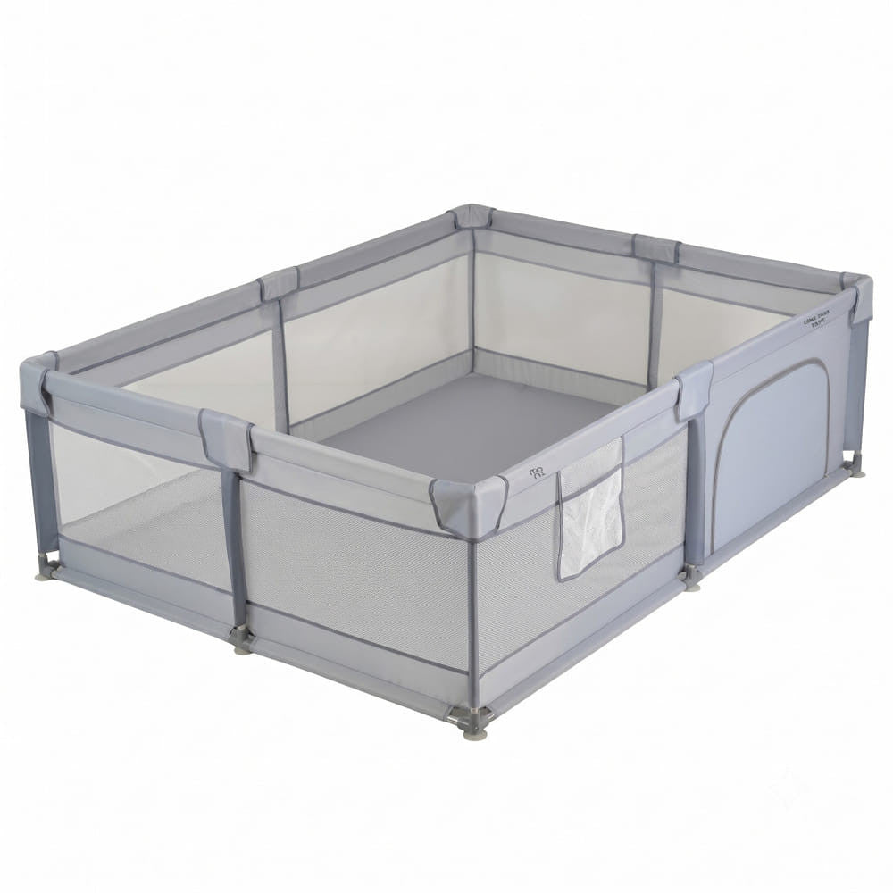 Moni GameZone Basic járóka, egyszínű 150*200cm SZÜRKE-0