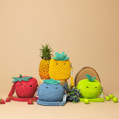 HOPPSTAR Cheeky Fruits fényképezőgép táska – Áfonya-5