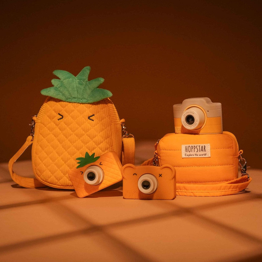 HOPPSTAR Cheeky Fruits fényképezőgép táska – Ananász-6