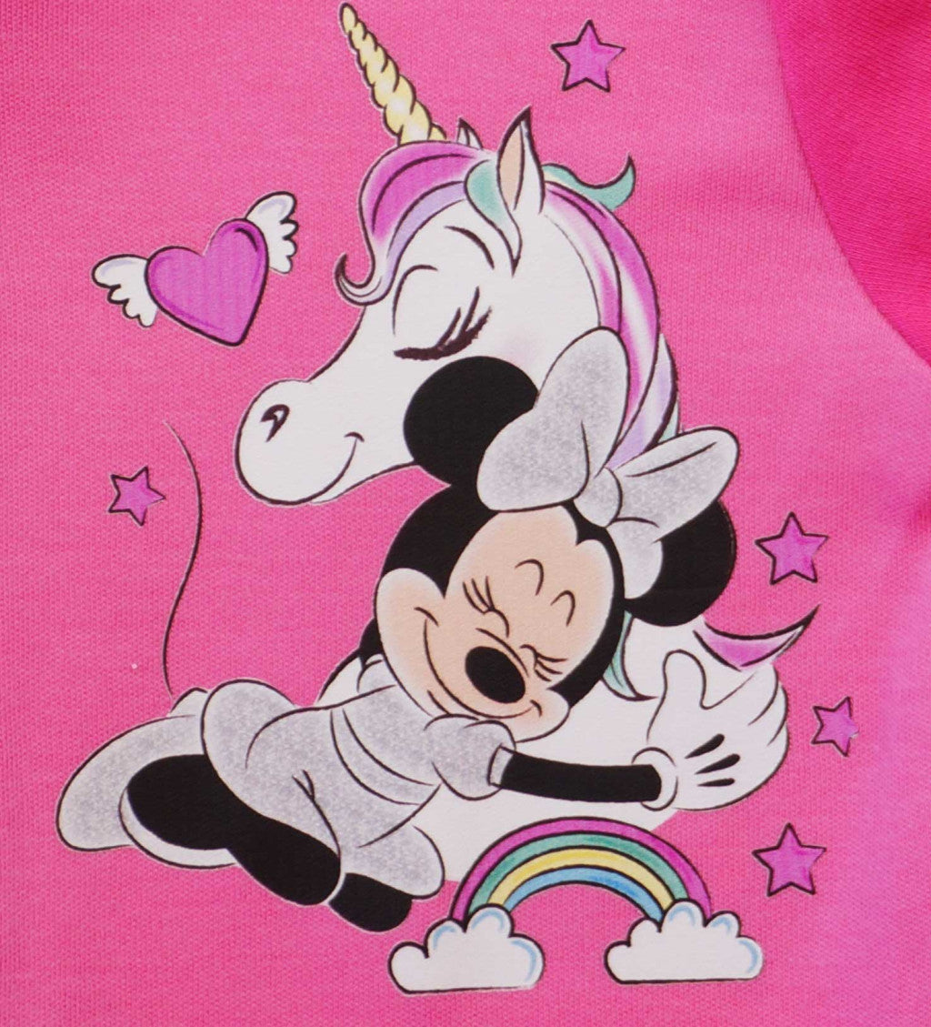 Overálos kislány pizsama – Disney Minnie & Unikornis-1