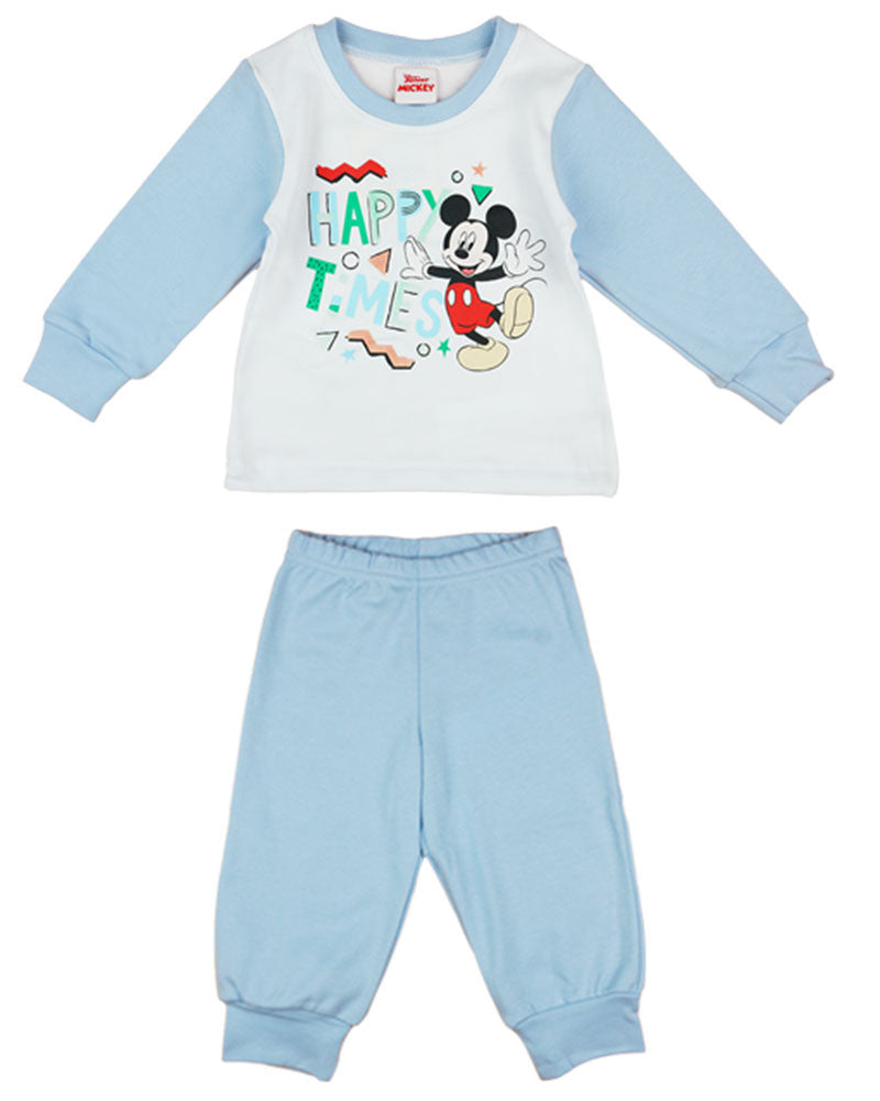 Disney Mickey &quot;Happy times&quot; fiú pizsama - Momsy