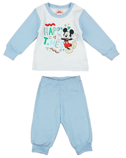 Disney Mickey &quot;Happy times&quot; fiú pizsama - Momsy