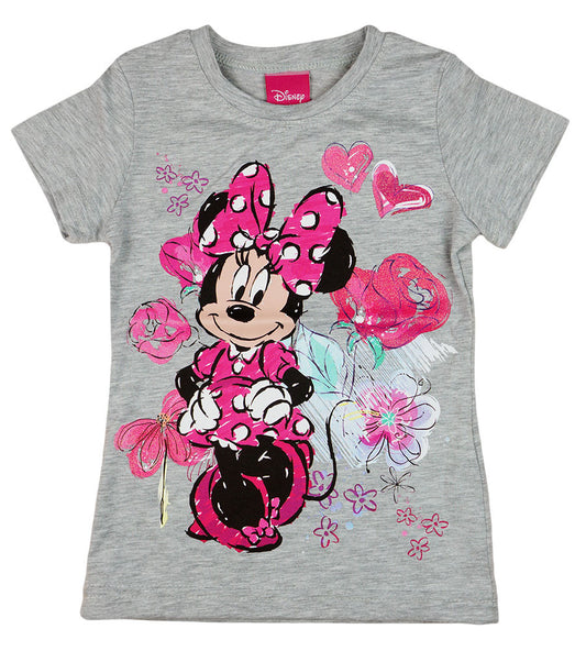 Disney Minnie szíves| virágos lányka póló - Momsy