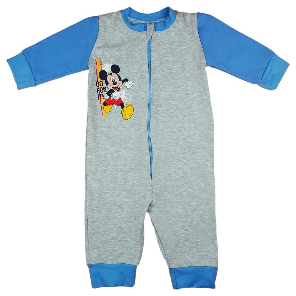 Disney Mickey, belül bolyhos, overálos pizsama - Momsy