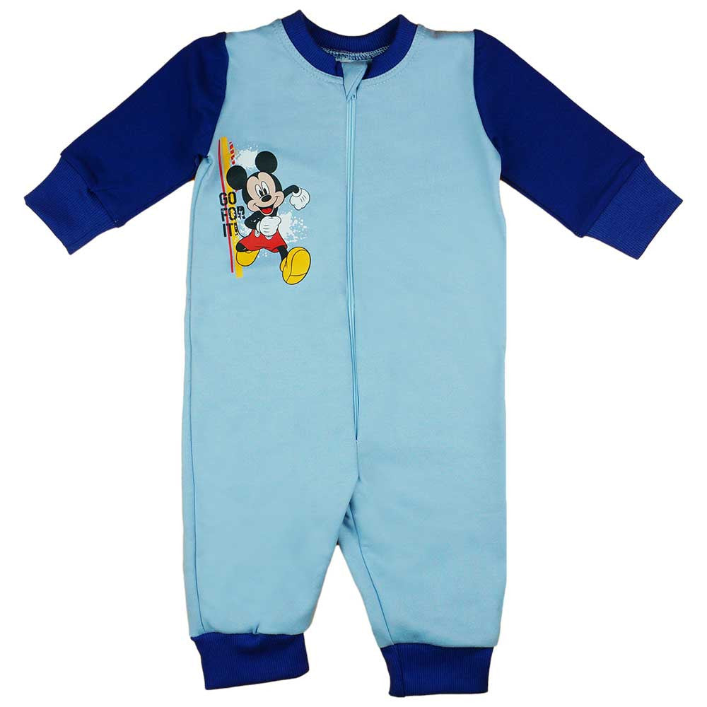 Disney Mickey, belül bolyhos, overálos pizsama - Momsy