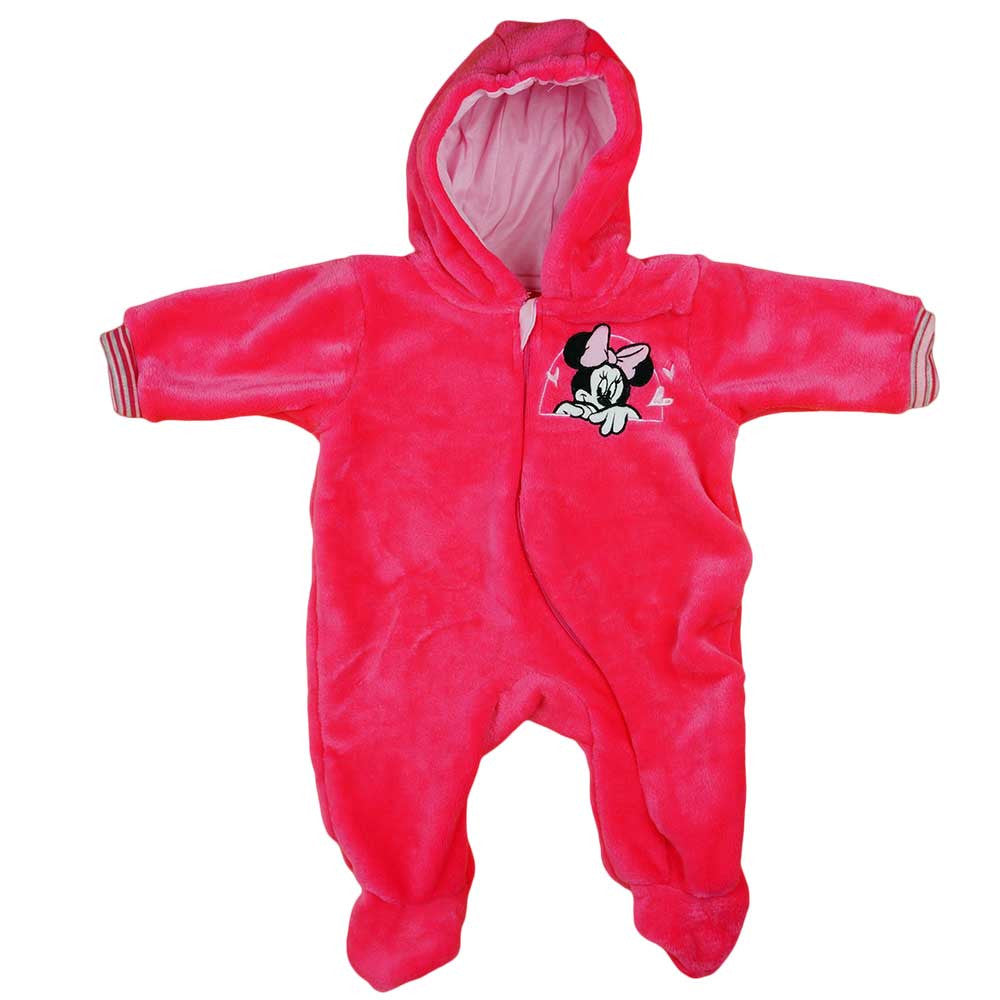 Wellsoft kapucnis baba overál Minnie egér mintával - Momsy