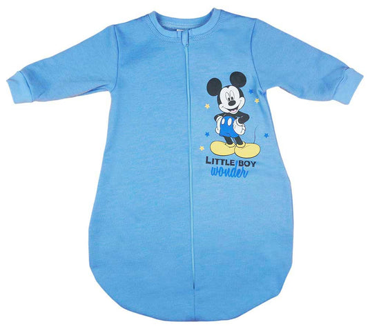 Disney Mickey hosszú ujjú, belül bolyhos hálózsák 2,5 TOG - Momsy