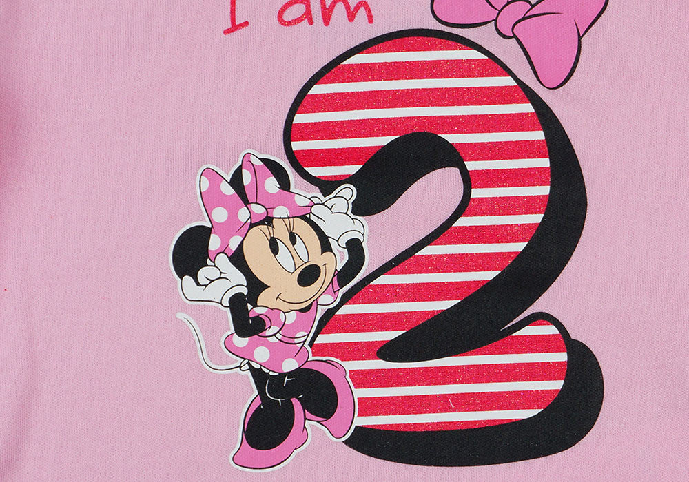 Disney Minnie szülinapos body 2 éves rózsaszín - Momsy