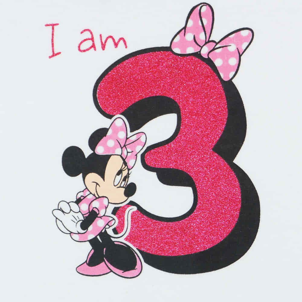 Disney Minnie szülinapos body 3 éves - Momsy