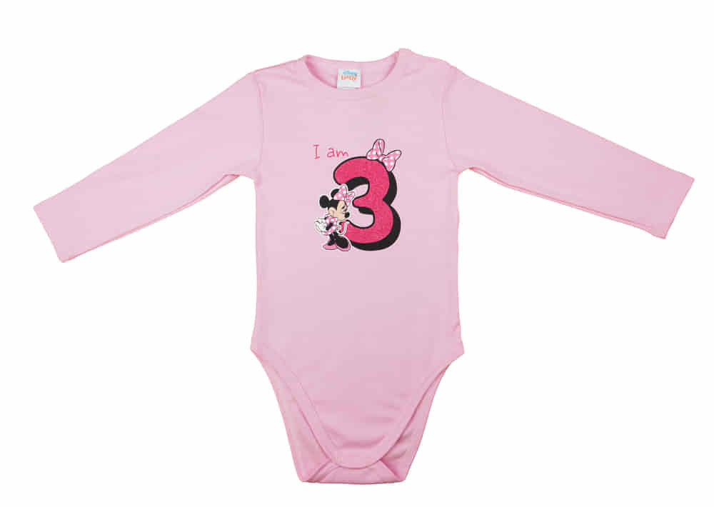 Disney Minnie szülinapos body 3 éves - Momsy