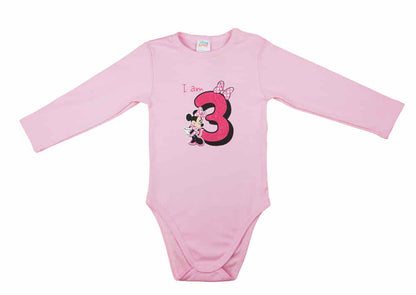Disney Minnie szülinapos body 3 éves - Momsy