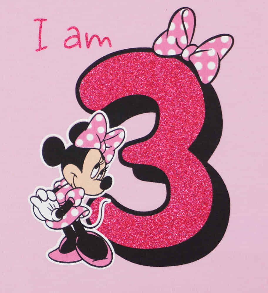 Disney Minnie szülinapos body 3 éves - Momsy