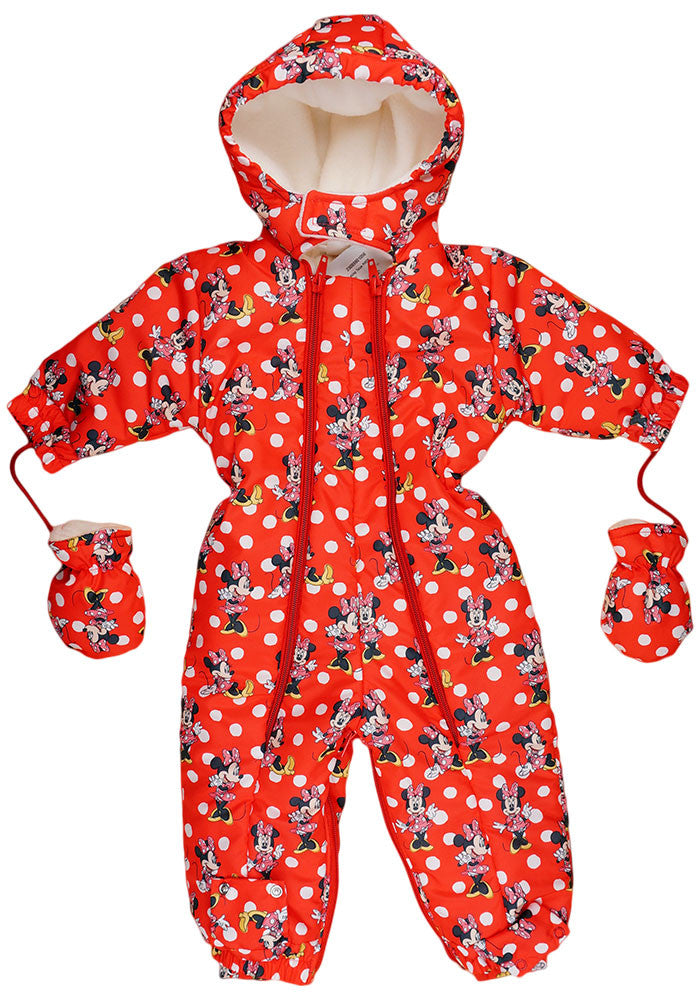 Disney Minnie baba kapucnis overál kesztyűvel - Momsy