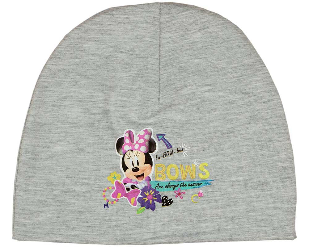 Vékony kislány baba sapka Minnie mintával - Momsy