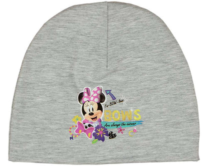 Vékony kislány baba sapka Minnie mintával - Momsy