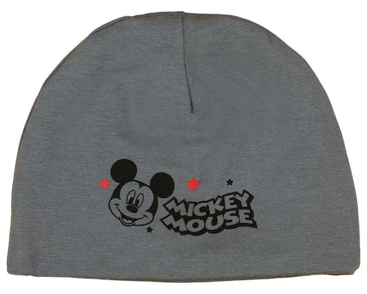 Vékony pamut kisfiú sapka Mickey egér mintával - Momsy