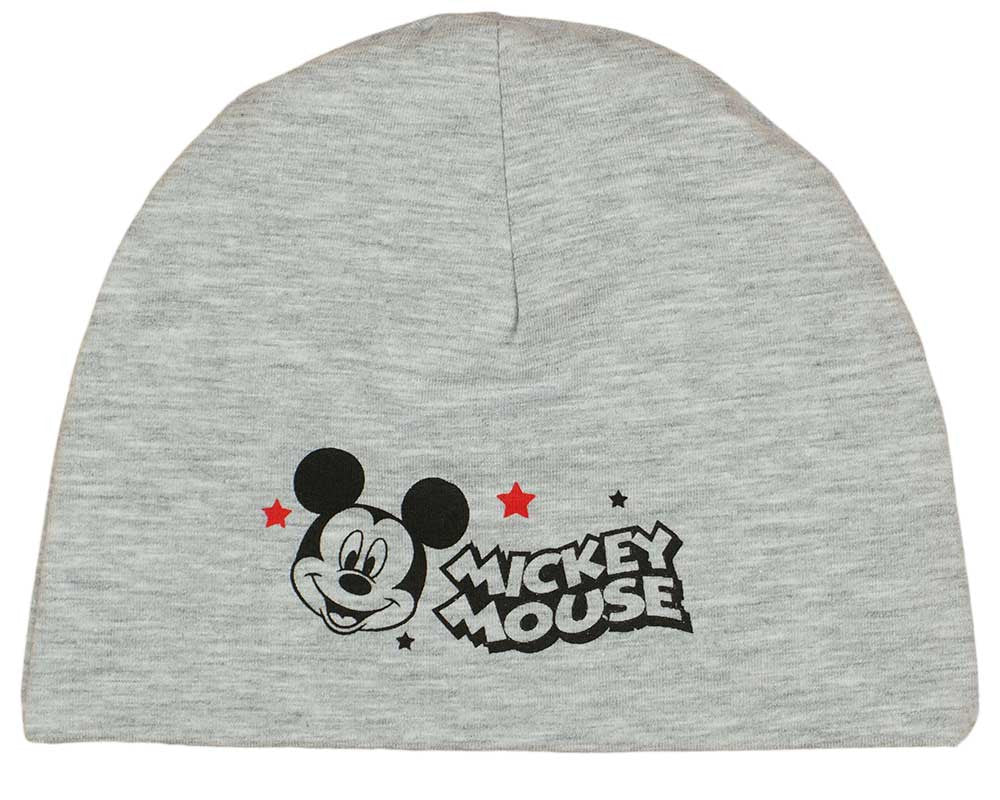 Vékony pamut kisfiú sapka Mickey egér mintával - Momsy