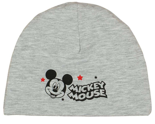 Vékony pamut kisfiú sapka Mickey egér mintával - Momsy