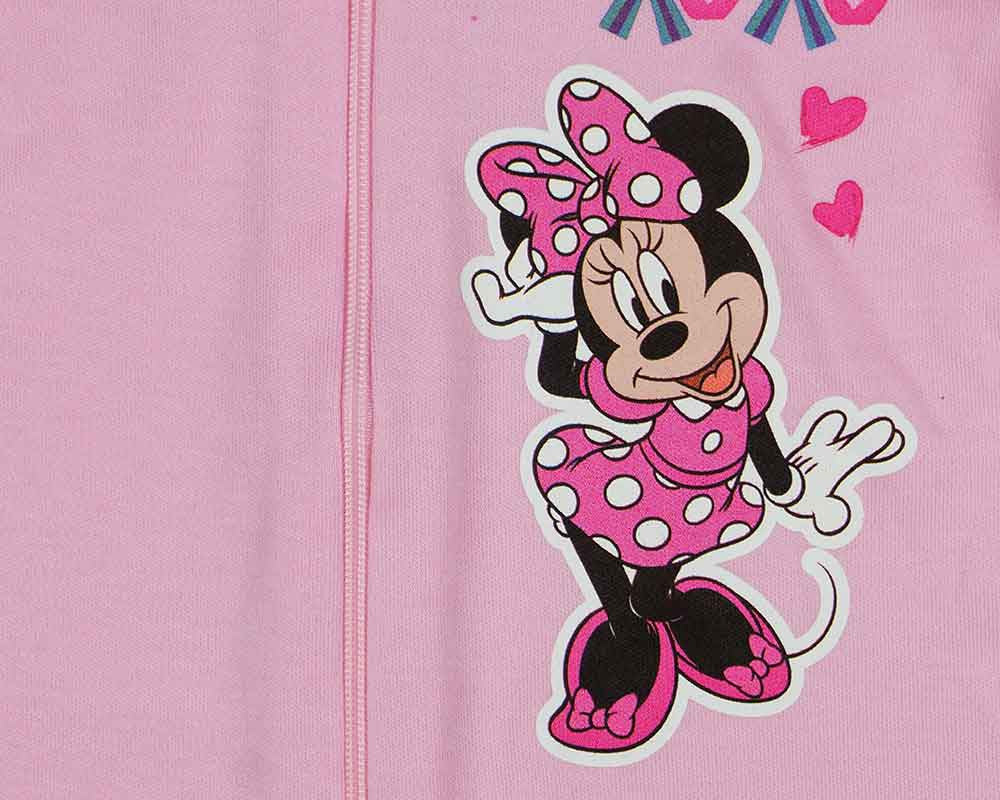 Overálos kislány pizsama Minnie egér mintával - Momsy