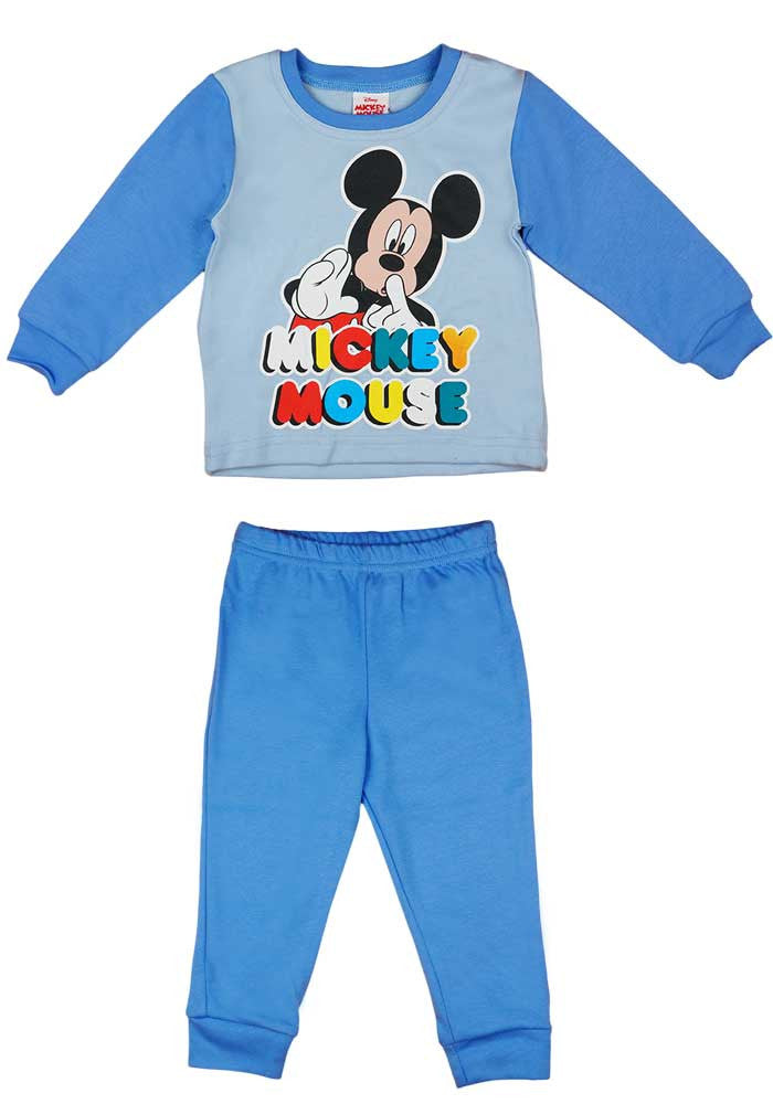 Kisfiú pamut pizsama Mickey egér mintával - Momsy