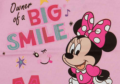 Hosszú ujjú kislány póló Minnie egér mintával - Momsy